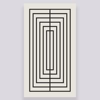 Krys Sarong - Cream & Black