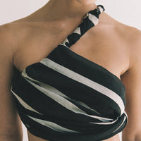 Krys Sarong - Umber & Cream