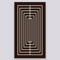 Krys Sarong - Umber & Cream