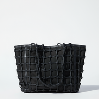 Lacy Tote Bag - Black