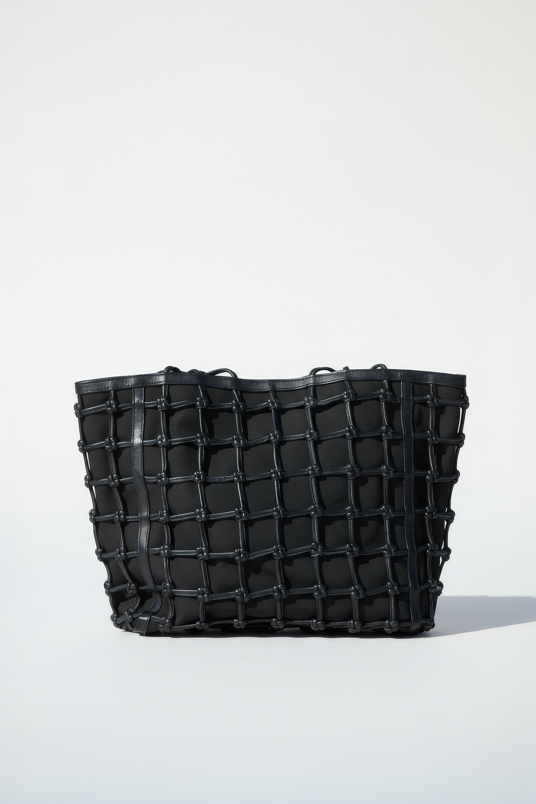 Lacy Tote Bag - Black