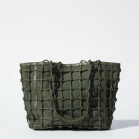 Lacy Tote Bag - Moss