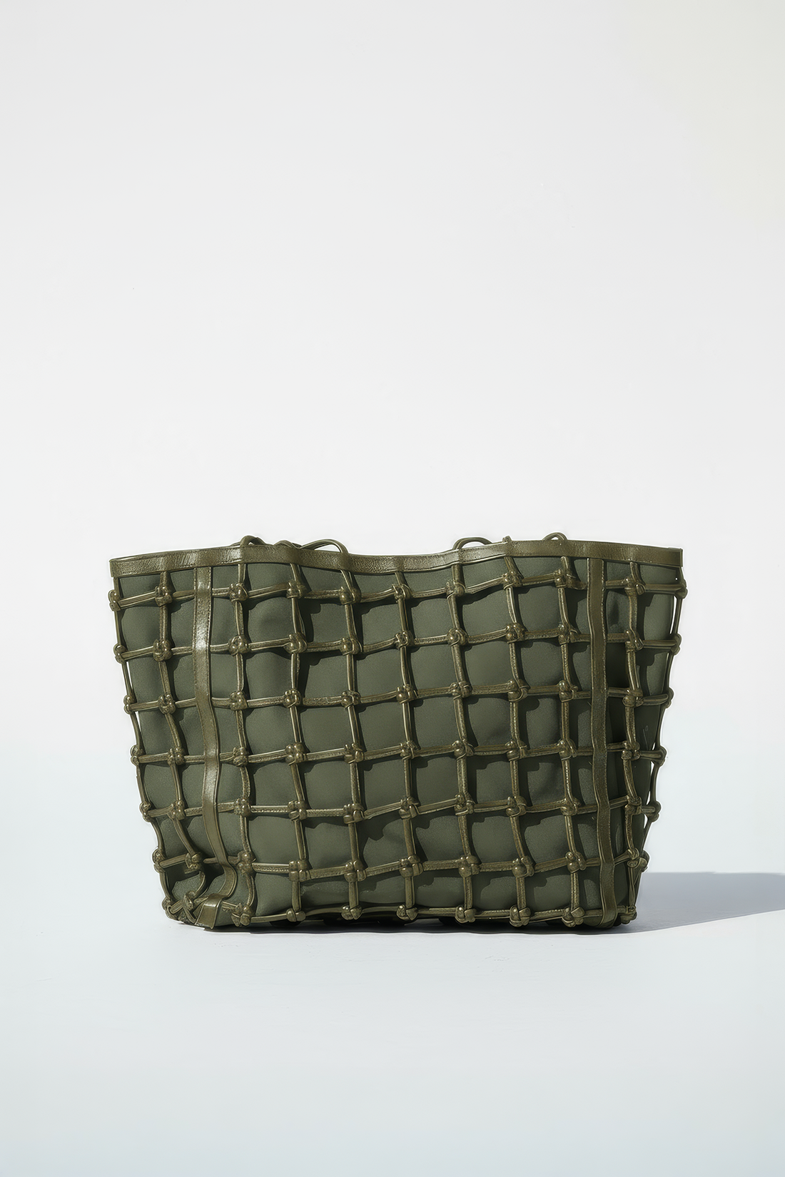 Lacy Tote Bag - Moss