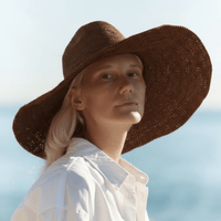 Ombra Sun Hat - Chocolate