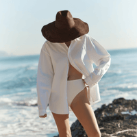 Ombra Sun Hat - Chocolate