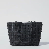 Lacy Tote Bag - Black