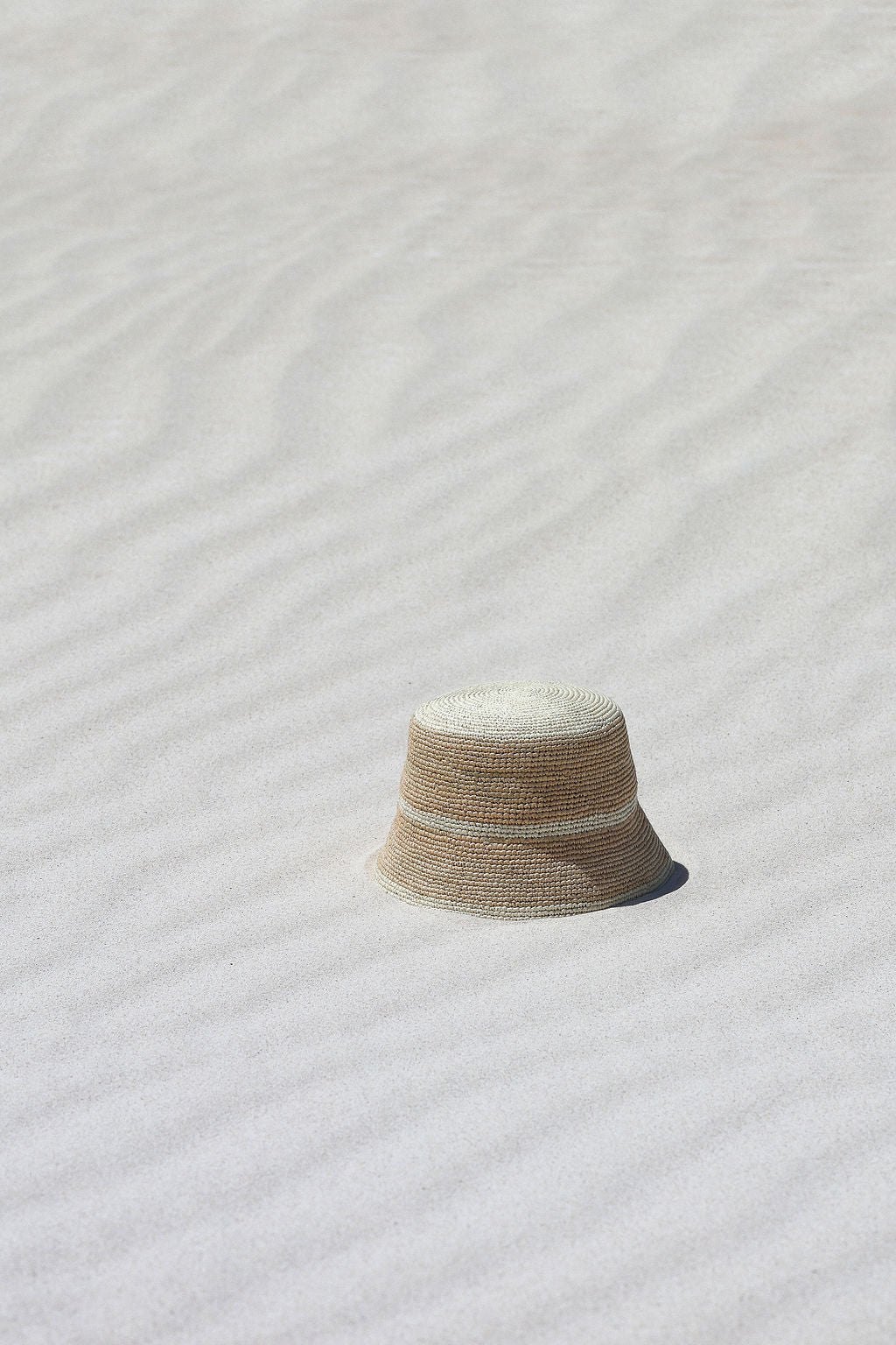 Lila Bucket Hat - Sand & Natural