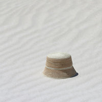 Lila Bucket Hat - Sand & Natural