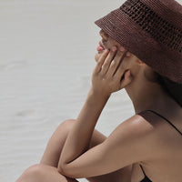 Mia Bucket Hat - Chocolate