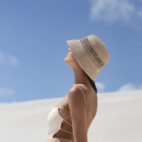 Mia Bucket Hat - Cream