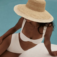 Eva Sun Hat - Sand & Natural