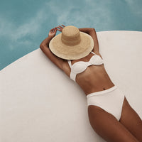 Eva Sun Hat - Sand & Natural