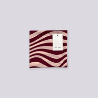 Ayma Silk Scarf - Pink & Burgundy
