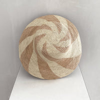 Amira Bucket Hat - Sand & Natural Spiral