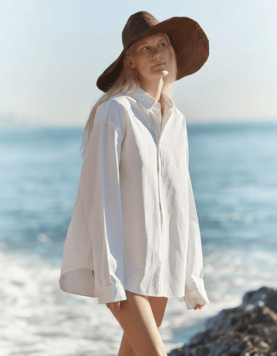 Ombra Sun Hat - Chocolate