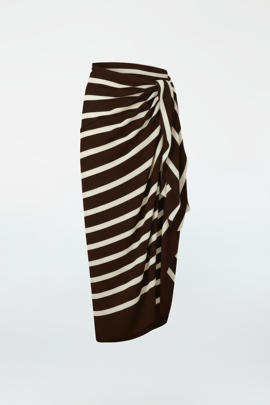 Krys Sarong - Umber & Cream