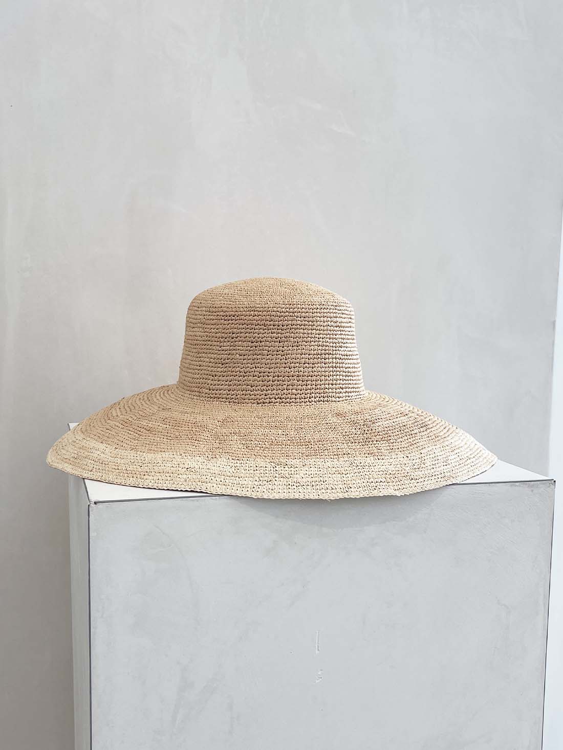 Eva Sun Hat - Sand & Natural